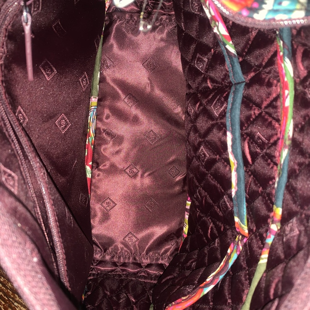 Vera Bradley On The Go Crossbody Bag Beautiful FALL Colors 🍁🍂🎃 - Picture 4 of 11
